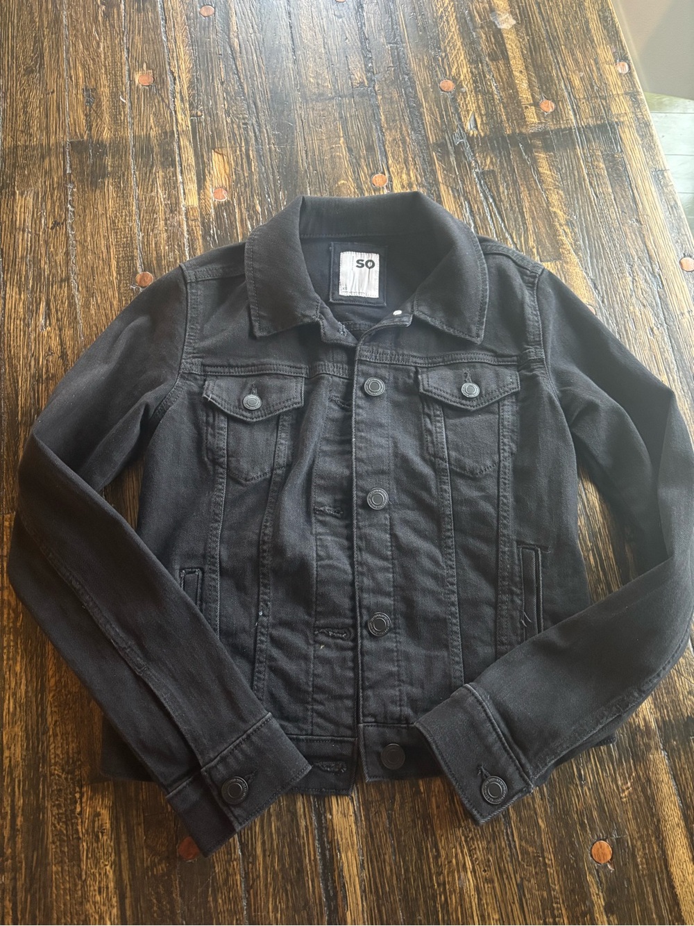 Black Denim Jacket